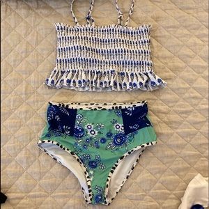 High Waisted Bikini Set